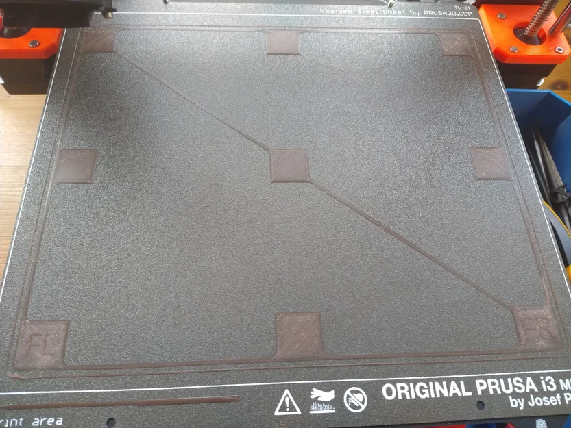 Lưới Calibration 3x3 cho Prusa Mk2.5/Mk3 - Image 1
