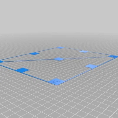 Lưới Calibration 3x3 cho Prusa Mk2.5/Mk3