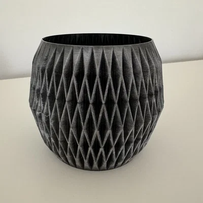 Mẫu chậu cây trang trí Geometric Planter in 3D đẹp mắt
