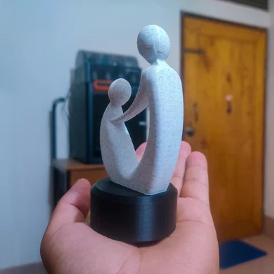 Tượng điêu khắc tình mẫu tử 3D - Món quà ý nghĩa cho ngày của Mẹ