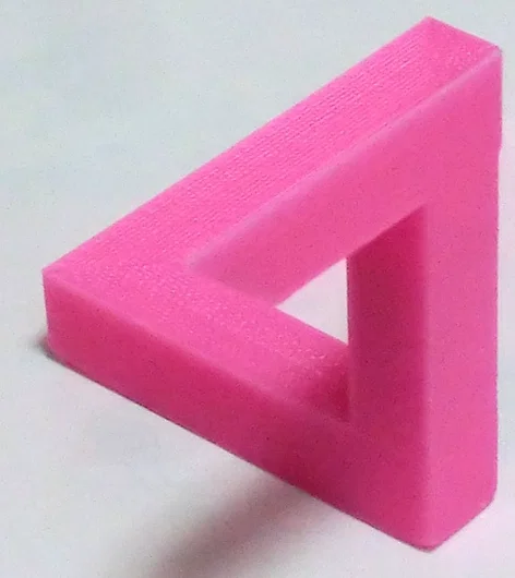 Mô hình in 3D tam giác Penrose - Ảo ảnh thị giác độc đáo - Image 1