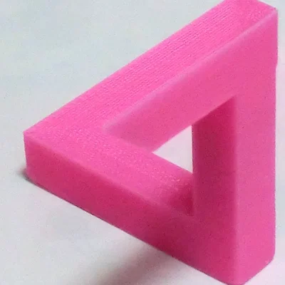 Mô hình in 3D tam giác Penrose - Ảo ảnh thị giác độc đáo