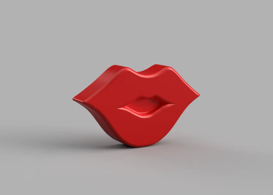 Hộp đựng bài tây hình đôi môi (Lips Card Box) in 3D ấn tượng - Image 2