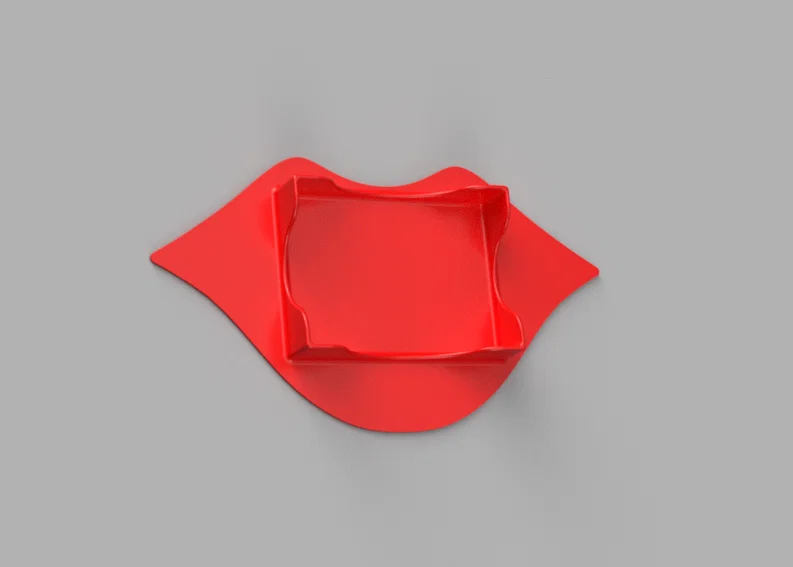 Hộp đựng bài tây hình đôi môi (Lips Card Box) in 3D ấn tượng - Image 3