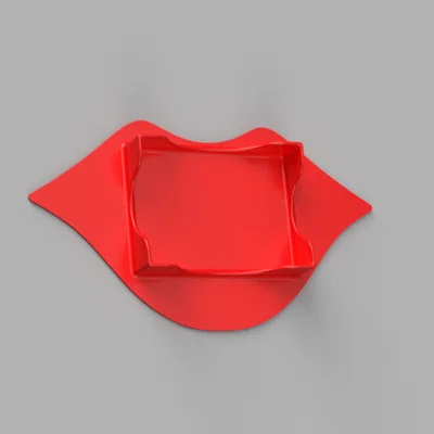 Hộp đựng bài tây hình đôi môi (Lips Card Box) in 3D ấn tượng
