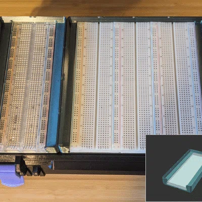 Khay Gridfinity cho Breadboard (Gridfinity Breadboard Bins)