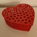 Hộp Trái Tim Valentine (Voronoi) có Nắp - Thumbnail 6