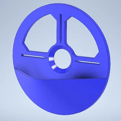 Phễu hứng bụi khi khoan tường in 3D tiện lợi