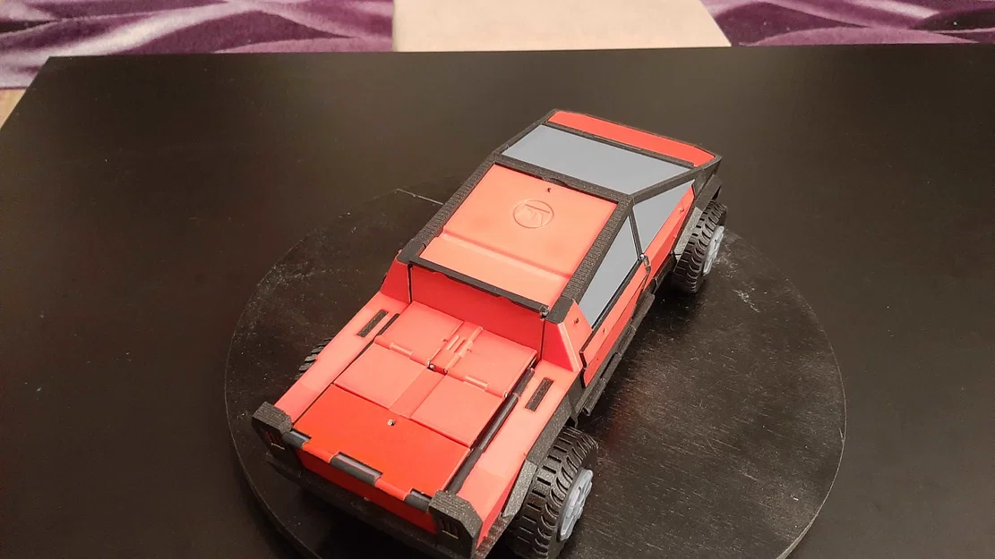 Siêu Xe Cybertruck Biến Hình (Transforming Cybertruck Supercar) - Image 5