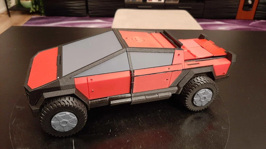 Siêu Xe Cybertruck Biến Hình (Transforming Cybertruck Supercar) - Image 6