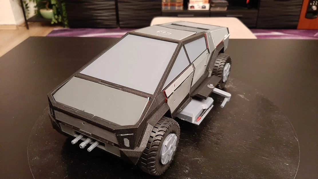Siêu Xe Cybertruck Biến Hình (Transforming Cybertruck Supercar) - Image 8