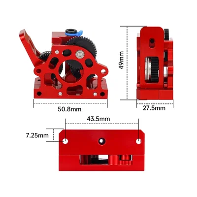 Ngàm Gắn Máy Đùn EVA 3 HGX LITE - Tối Ưu Hóa Đầu In 3D