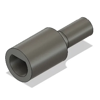 Khớp nối trục (Shaft adapter) cho động cơ bước Nema23 (D-cut)