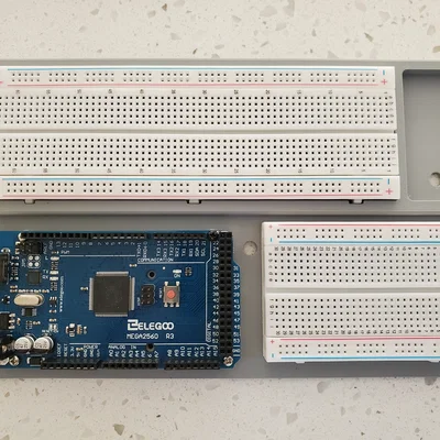 Arduino Mega kèm Breadboard (2 breadboard)