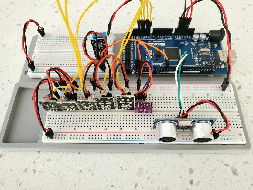 Arduino Mega kèm Breadboard (2 breadboard) - Image 2