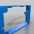 Khung Treo Tường Cho Màn Hình 7 Inch Raspberry Pi - Thiết Kế Thông Minh - Thumbnail 4