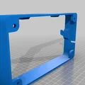 Khung Treo Tường Cho Màn Hình 7 Inch Raspberry Pi - Thiết Kế Thông Minh - Thumbnail 6