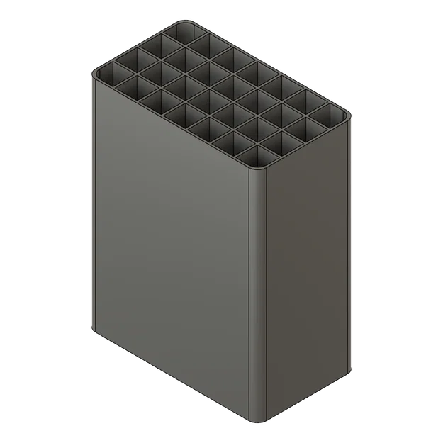 Hũ đựng cọ 28 ngăn (có/không chân Ikea Skådis) - Pot pour pinceaux 28 slots - Image 3