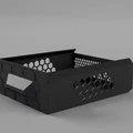 Ngăn kéo gắn dưới bàn họa tiết lục giác (Underdesk Drawer with Hexagonic Design) - Thumbnail 4