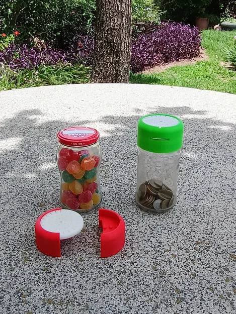 Nắp hũ khóa số (Combination lock) - Image 1