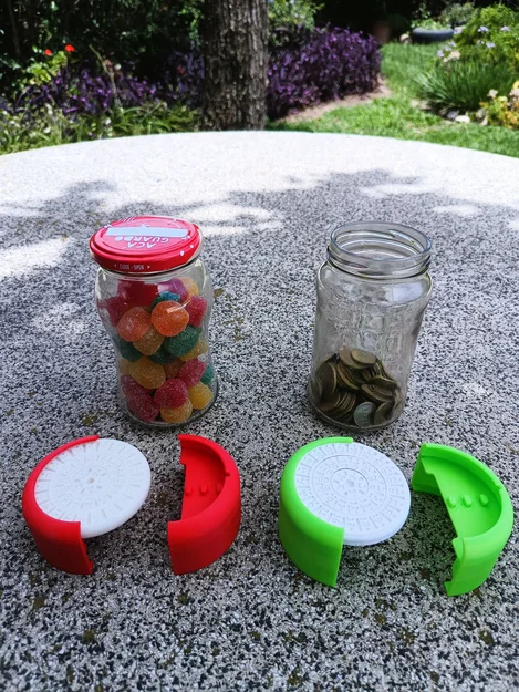 Nắp hũ khóa số (Combination lock) - Image 2