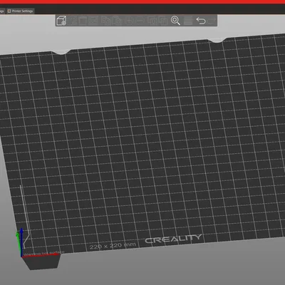 Tấm Build Plate Ender 3 V3 SE (Hình texture bề mặt bed)