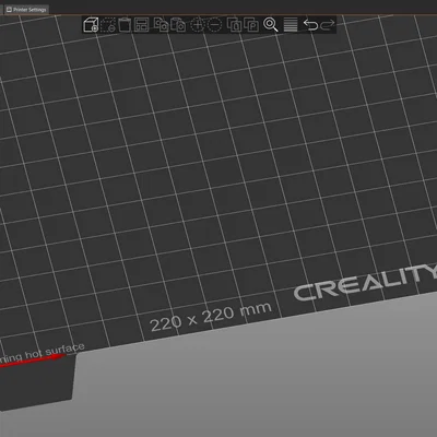 Tấm Build Plate Ender 3 V3 SE (Hình texture bề mặt bed)