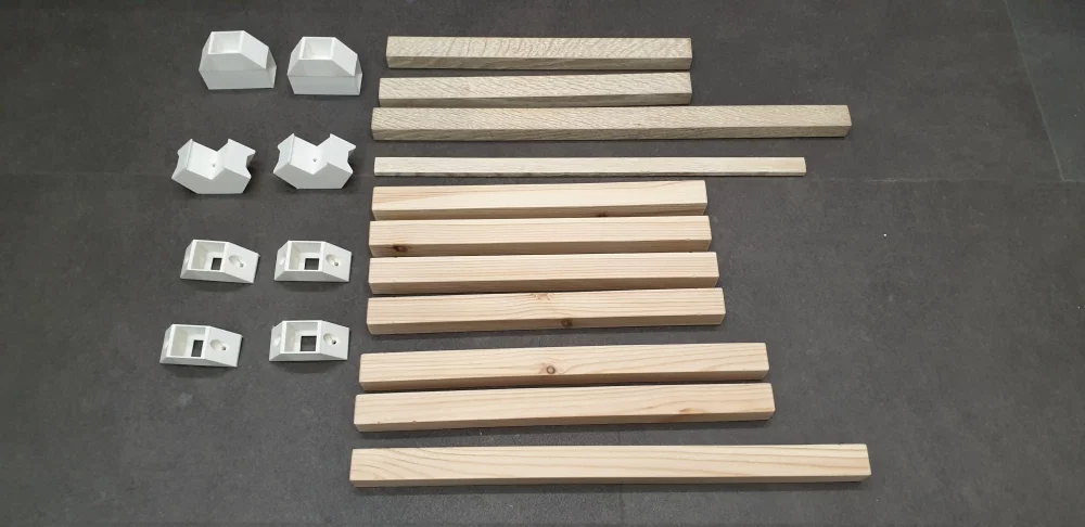 Khớp nối tiện dụng cho gỗ 25 x 25 mm (3 loại) - Image 10