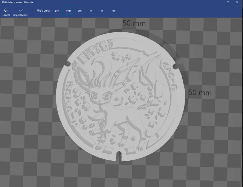 Bộ sưu tập mô hình nắp cống Pokemon - Đế lót ly 3D độc đáo - Image 1