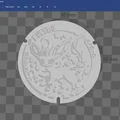 Bộ sưu tập mô hình nắp cống Pokemon - Đế lót ly 3D độc đáo - Thumbnail 1