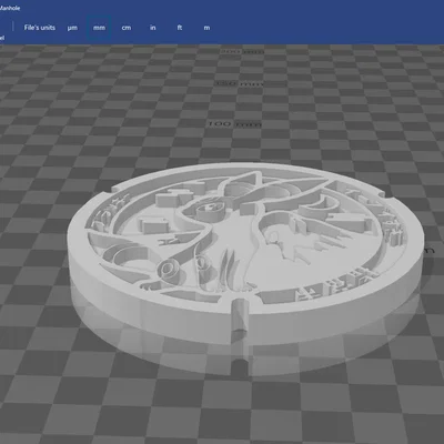 Bộ sưu tập mô hình nắp cống Pokemon - Đế lót ly 3D độc đáo