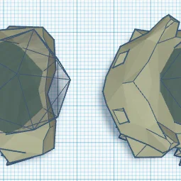 Đế giữ xúc xắc (d20) Bulbasaur phong cách Low-Poly