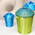 Thùng rác mini in 3D tiện dụng cho bàn làm việc - Thumbnail 3