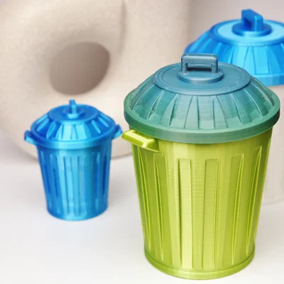 Thùng rác mini in 3D tiện dụng cho bàn làm việc
