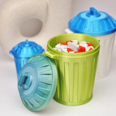 Thùng rác mini in 3D tiện dụng cho bàn làm việc