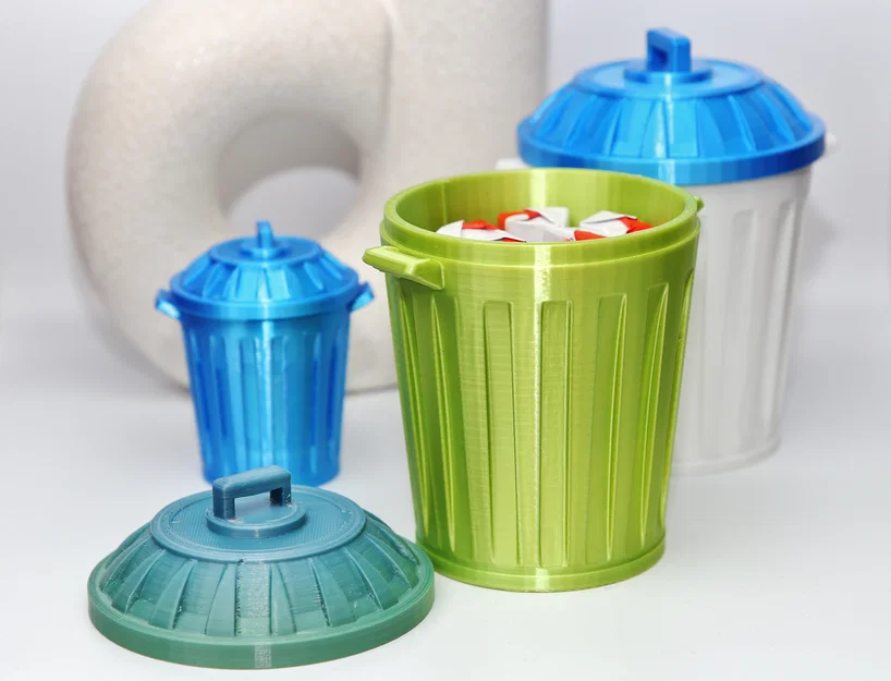 Thùng rác mini in 3D tiện dụng cho bàn làm việc - Image 5