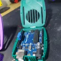 Hộp bảo vệ Arduino UNO R3 có nắp gập tản nhiệt tiện lợi - Thumbnail 1