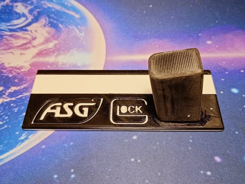Kệ trưng bày Glock 19 & giá giữ băng đạn (ASG) - Image 2
