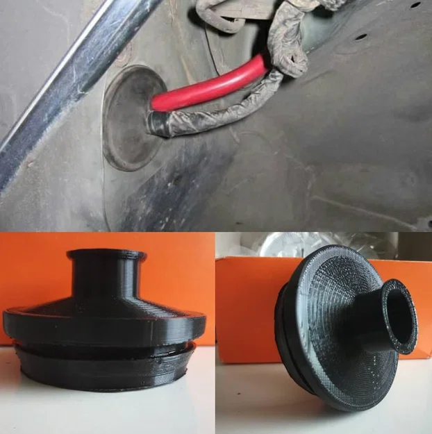 Nắp cao su (Grommet) luồn dây điện 50mm2 cho Nissan 200SX S13 - Image 1