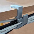Quản lý dây cáp dưới bàn – Kẹp giữ cáp (Desk cable management - Cable holder) - Thumbnail 2