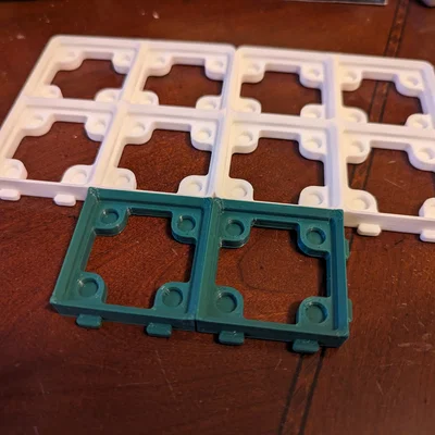 Tấm Đế Gridfinity Parametric Có Thể Nối (Connectable Gridfinity Parametric Base Plate)