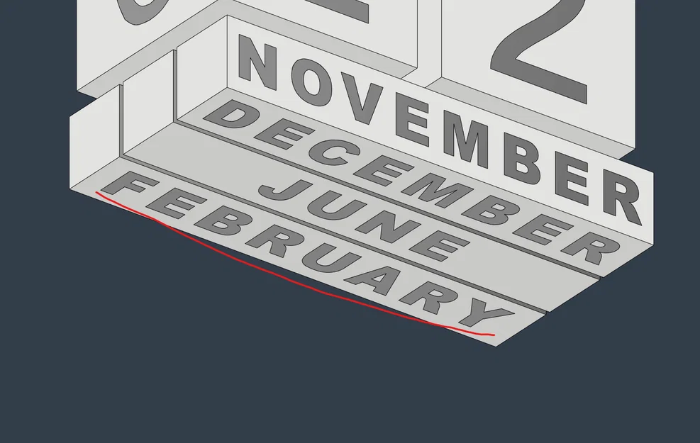 Infinity Calendar (Lịch Vô Cực) – Xoay khối để đổi ngày & tháng - Image 7