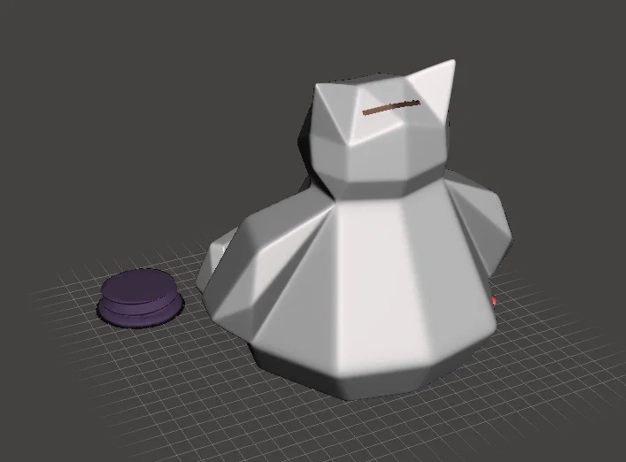 Mô hình heo đất Snorlax Lowpoly - Tự in 3D dễ thương - Image 2