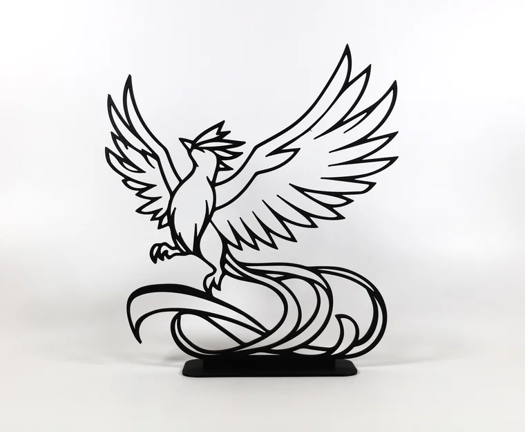 Articuno Geometric Low Poly - Image 1