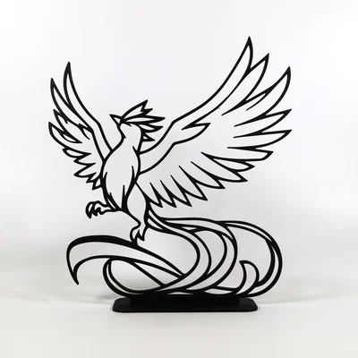 Articuno Geometric Low Poly