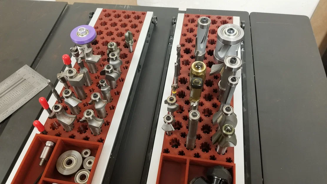 Khay 3D thông minh sắp xếp mũi phay (Router bit) cực gọn gàng - Image 1