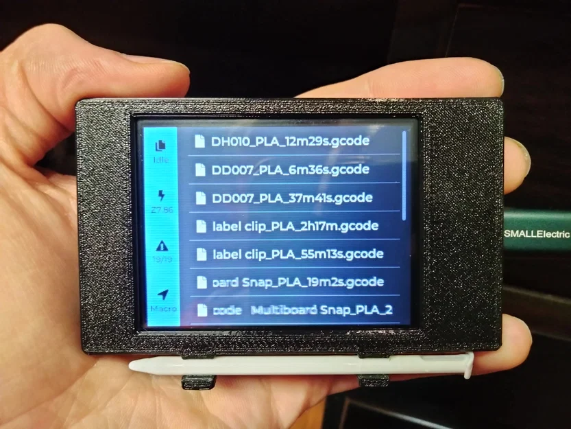 Vỏ ESP32 Cheap Yellow Display (CYD) kèm khay để bút cảm ứng - Image 1