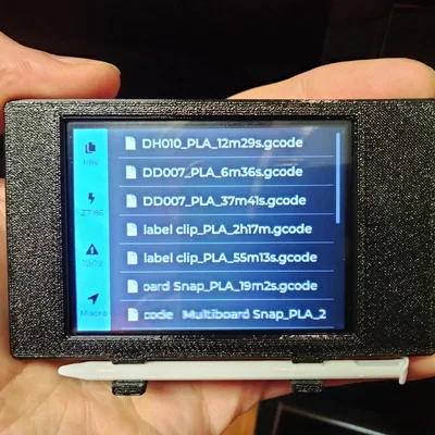 Vỏ ESP32 Cheap Yellow Display (CYD) kèm khay để bút cảm ứng