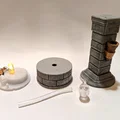 Trụ Đá Kèm Đuốc Nhấp Nháy - Thumbnail 6
