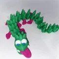 Mô hình rồng 3D Dragon My Feet: Đồ chơi khớp nối linh hoạt siêu cưng - Thumbnail 5